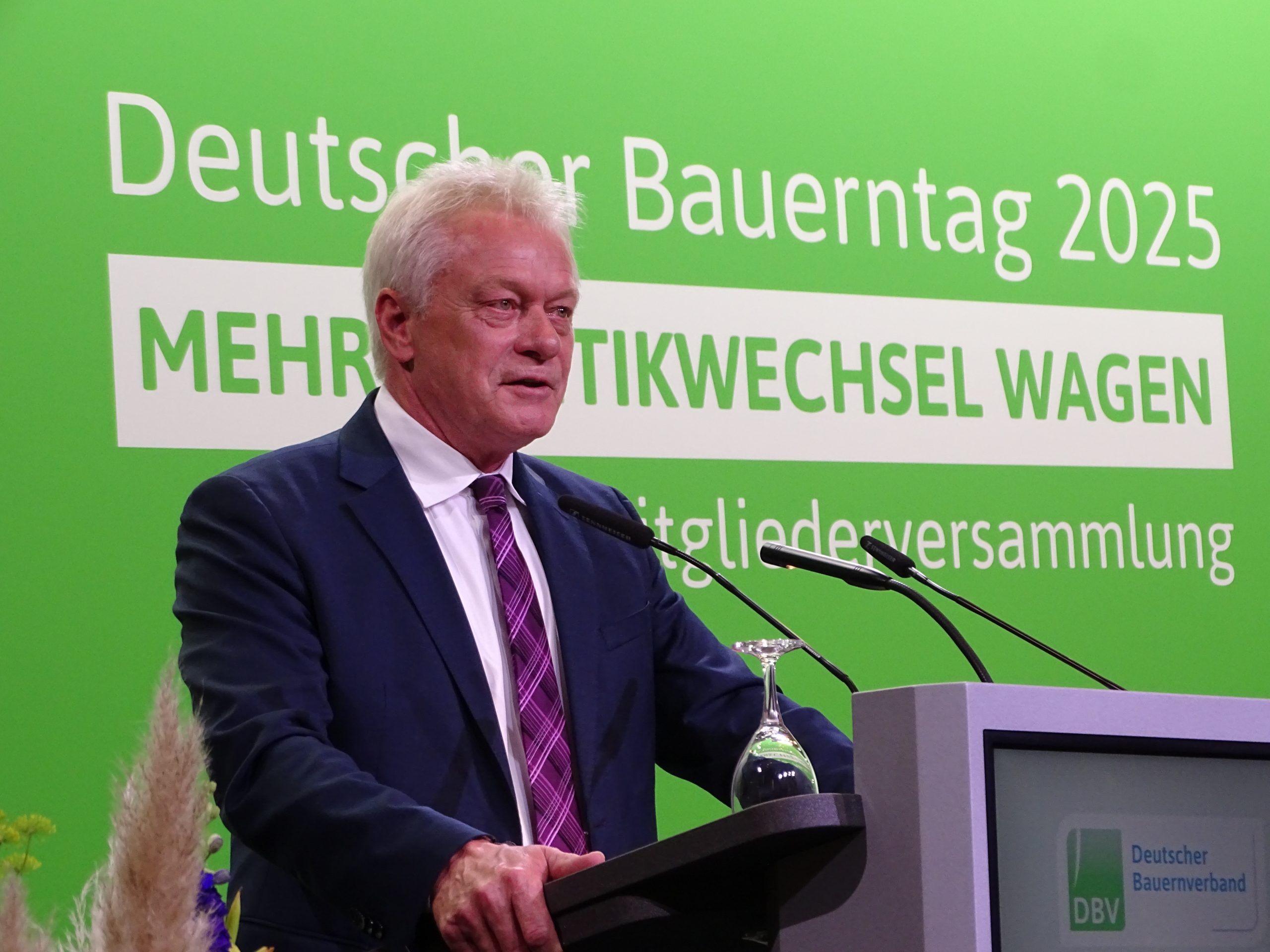 Der Minister findet Anklang