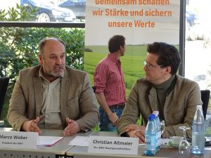 BWV Praesident Marco Weber Und Stv. HGF Christian Altmaier 300x225